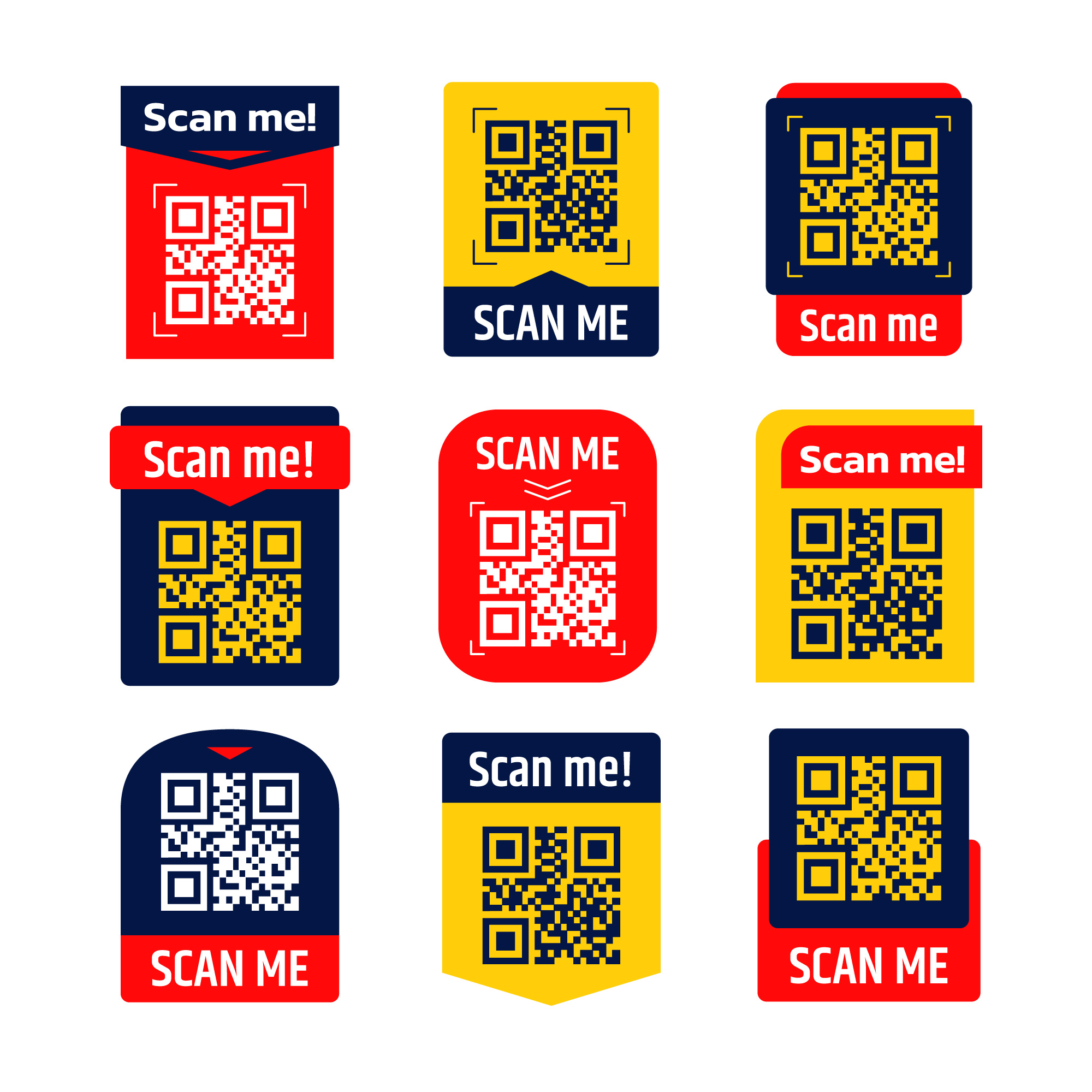 QR Scanner app on mobile devices